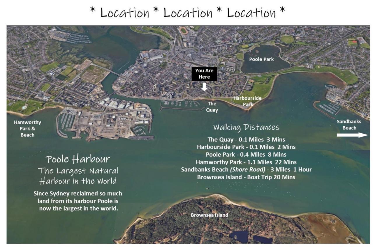 Harbourside House - Great Location - Parking - 2 En-Suites - Sleeps 5 Plus 1 Poole Esterno foto